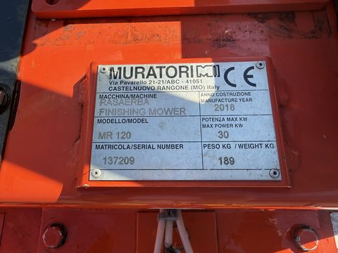 Sonstige Muratori Sichelmulcher mit 1,2m Arbeitsbtreite