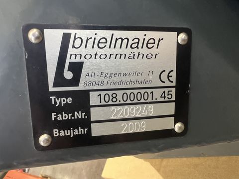 Brielmaier 27 PS Grundmaschine mit Stachelwalzen