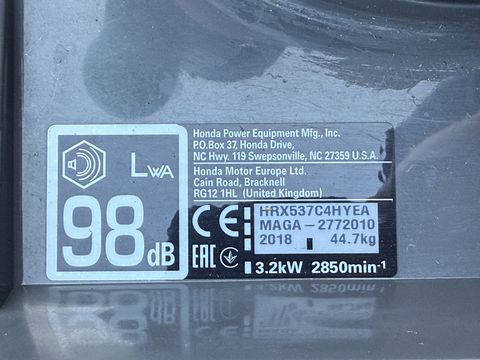 Honda HRX 537 HY mit 53cm Schnittbreite