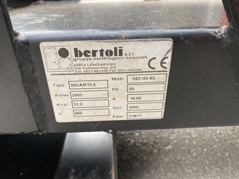 Bertolini 12,5 kVA Zapfwellenaggregat