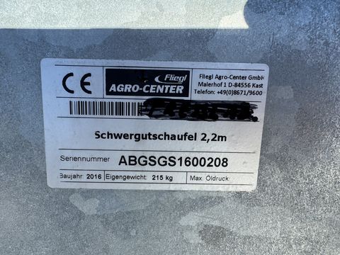 Fliegl Schwergutschuafel 220 Euro Vollverzinkt