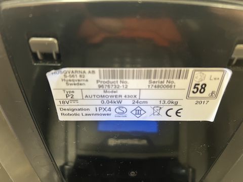 Husqvarna Automower 430X