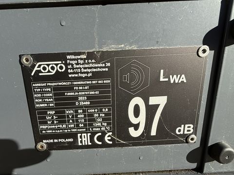 Iveco FOGO FD 80 I-ST mit Steckdosenpaket