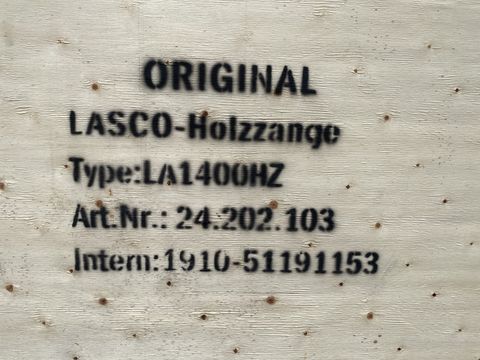 Lasco Holzzange LA1400HZ mit Endlosrotator 4,5to