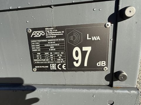 Iveco FOGO FD 100 I-ST mit Steckdosenpaket