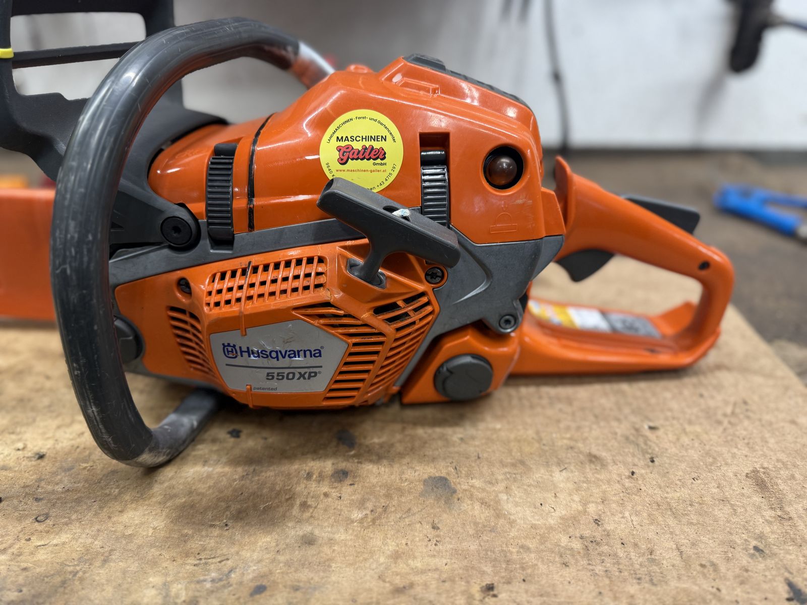 Husqvarna 550 XP mit 38 cm Schwertlänge 2