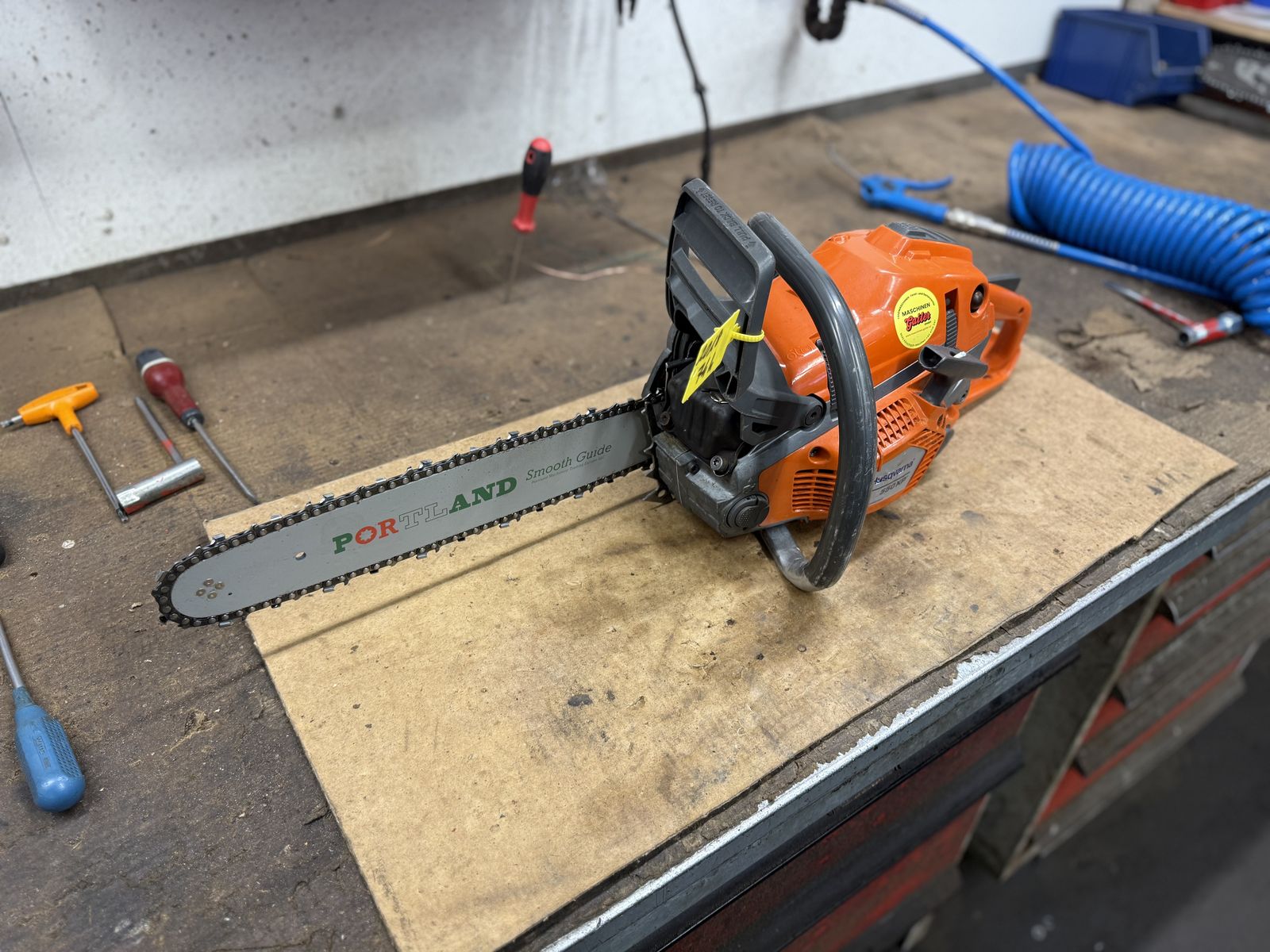 Husqvarna 550 XP mit 38 cm Schwertlänge 3