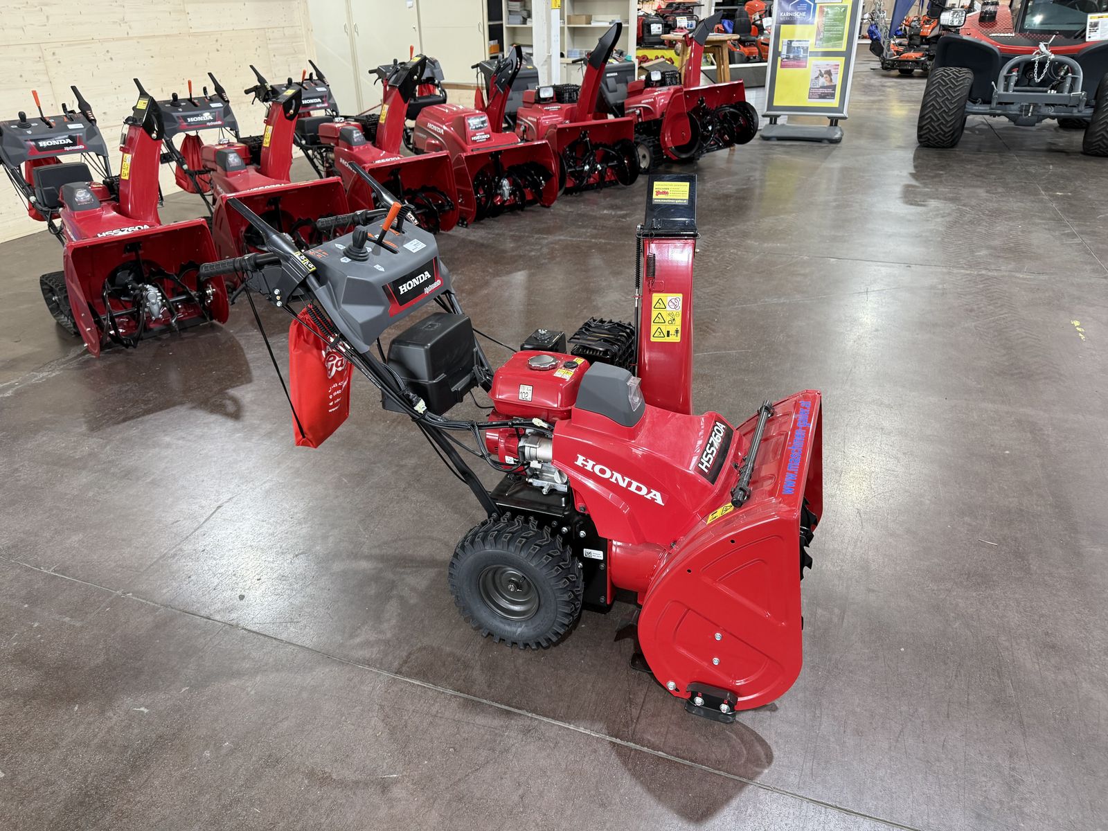 Honda HSS 760A WD Schneefräse 2