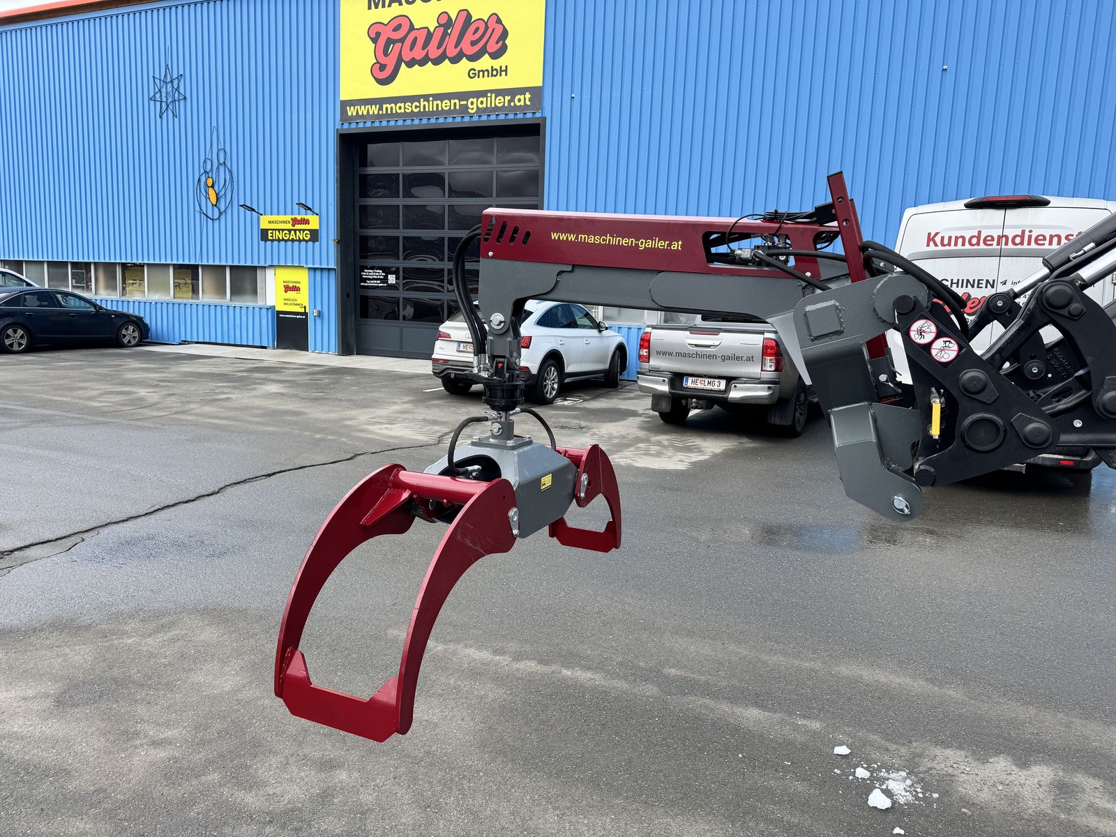 Stekro  Rückezange 185 mit Rotator 2