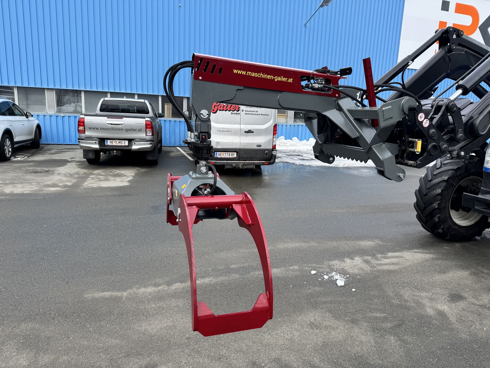 Stekro  Rückezange 185 mit Rotator 3