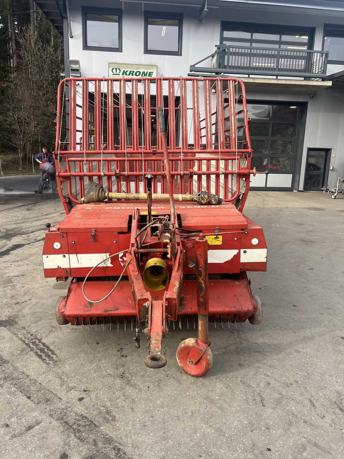 Pöttinger Trend II , Tieflader LW 40M  2