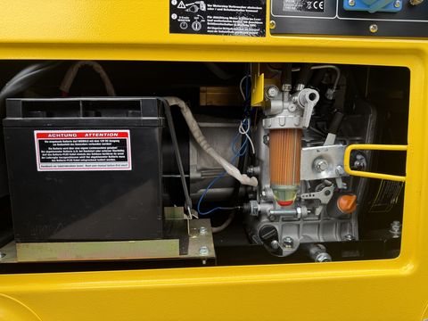 Rotek-Rotex Dieselgenerator mit 5kVA Leistung und Gehäuse 