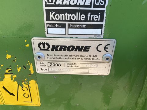 Krone Swadro 38 Einkreiselschwader mit Tastrad
