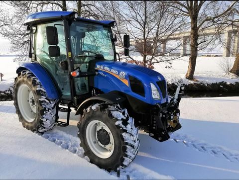 Folger Fronthydraulik u. Frontzapfwelle NewHolland T4.S