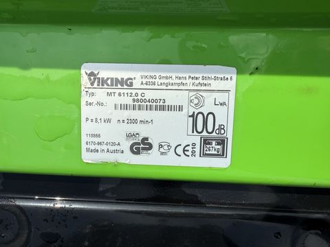 Viking MT 6112C Rasentraktor Baujahr 2010