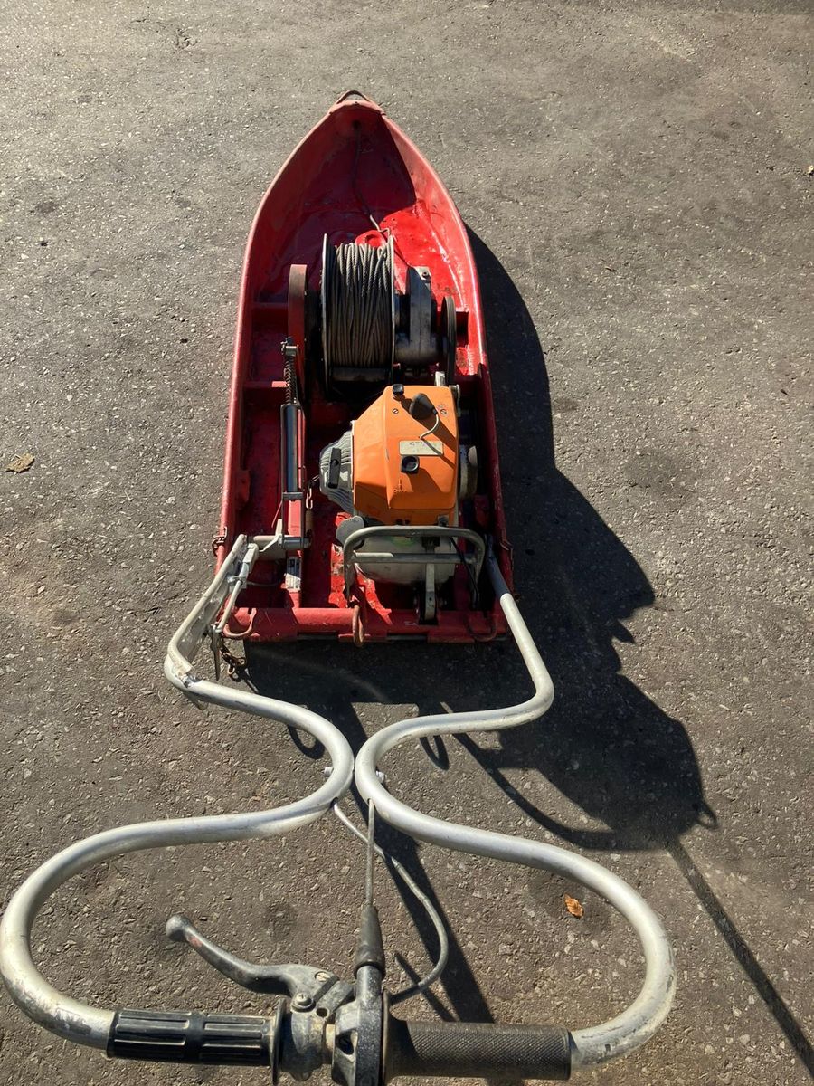 Motorsägen-Schlittenwinde 2