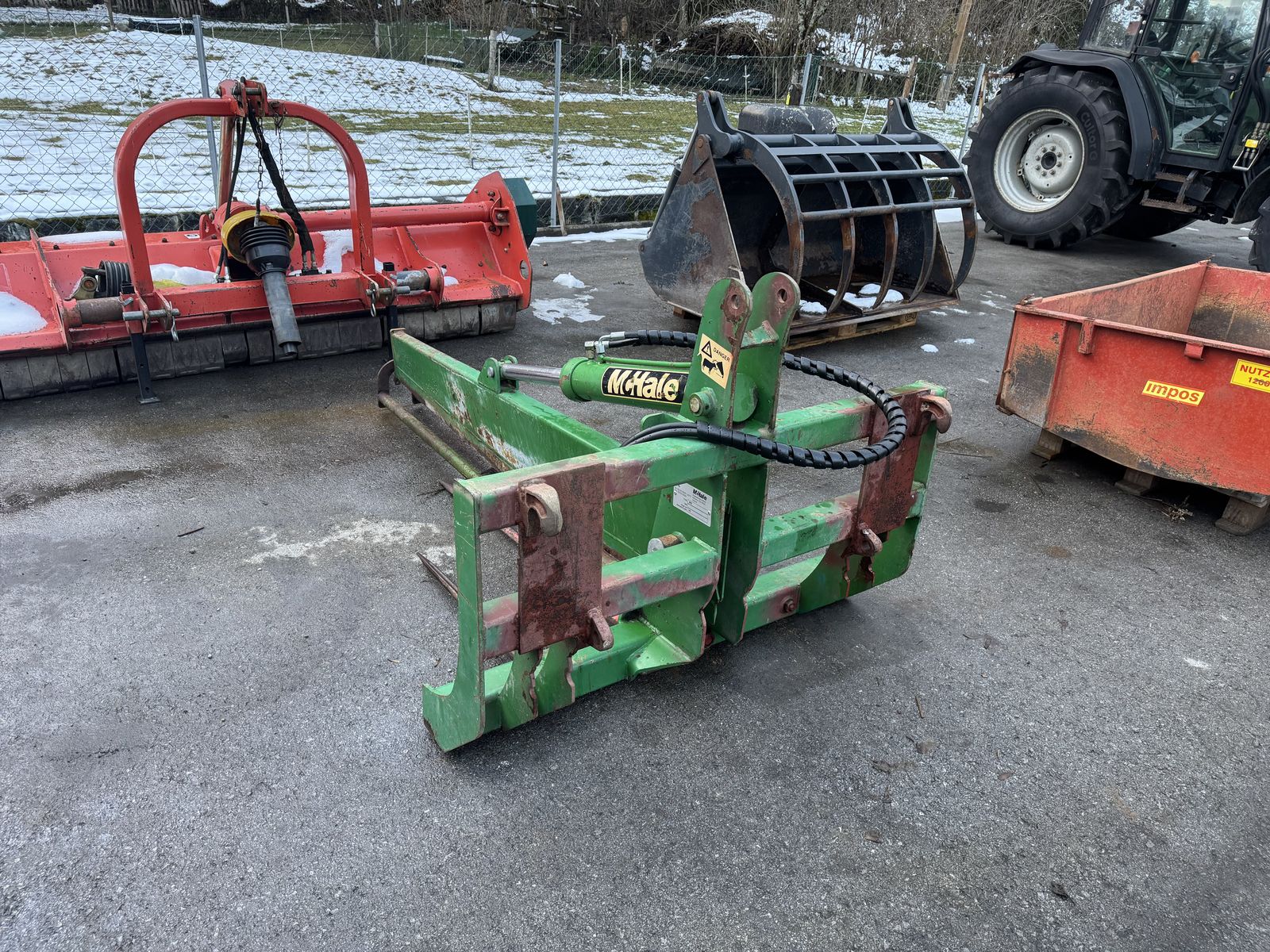 McHale BS Ballenschneider mit Euroaufnahme 2