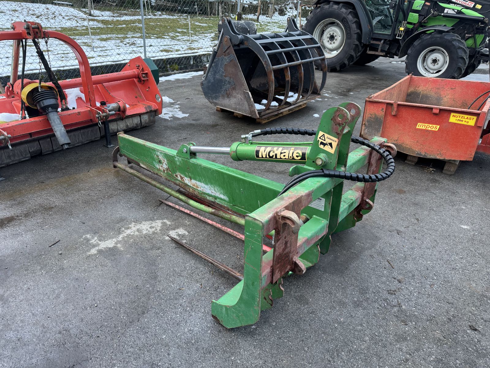 McHale BS Ballenschneider mit Euroaufnahme 3