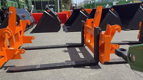 Stekro Palettengabel mit Euro-und Dreipunktaufnahme