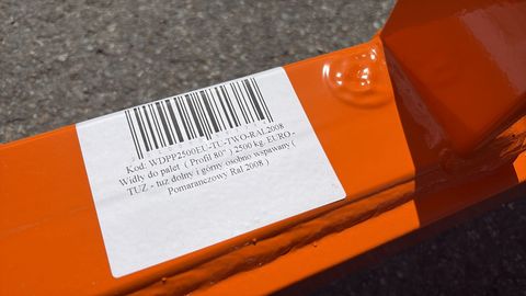 Stekro Palettengabel mit Euro-und Dreipunktaufnahme