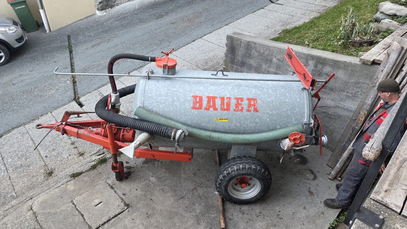 Bauer 2100 Liter Vakuumfass  1