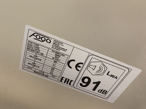 Sonstige FOGO 9000 mit Honda Motor - schallgedämmt