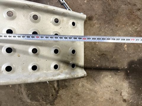 Sonstige Auffahrrampen (LxB)/cm 200x25, klappbar - Stahl