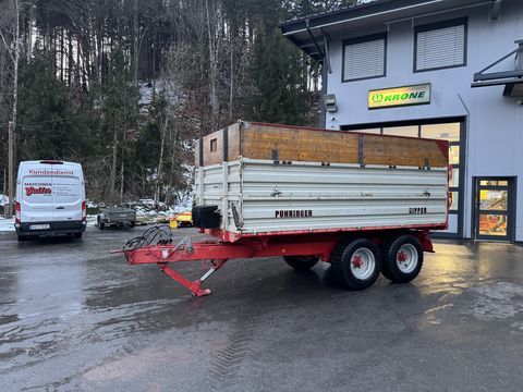Pühringer 4121 8to Tandem Kipper mit Aufsatzwände
