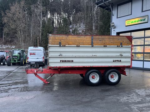 Pühringer 4121 8to Tandem Kipper mit Aufsatzwände