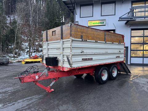 Pühringer 4121 8to Tandem Kipper mit Aufsatzwände
