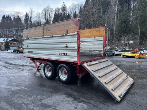 Pühringer 4121 8to Tandem Kipper mit Aufsatzwände