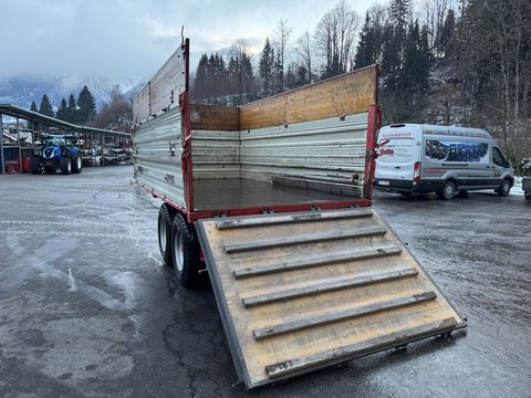 Pühringer 4121 8to Tandem Kipper mit Aufsatzwände