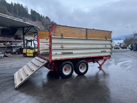 Pühringer 4121 8to Tandem Kipper mit Aufsatzwände