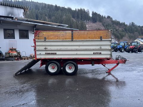Pühringer 4121 8to Tandem Kipper mit Aufsatzwände