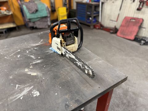 Stihl 025 mit 45cm Schwertlänge