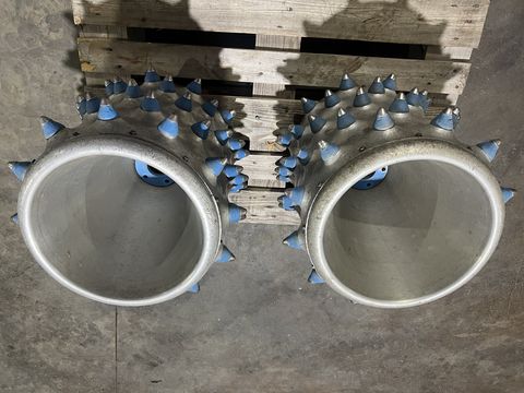 Brielmaier Stachelwalzen ALU-5-reihig mit Metallspitze