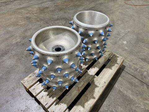 Brielmaier Stachelwalzen ALU-5-reihig mit Metallspitze