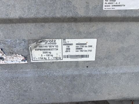 Pongratz PHL 4030/20 T-AL Hochlader 
