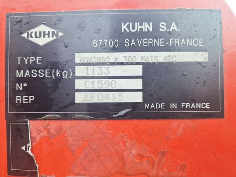 Kuhn Maxima 2 M 300 4-reihig