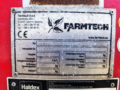 Farmtech Durus 1800 Muldenkipper 