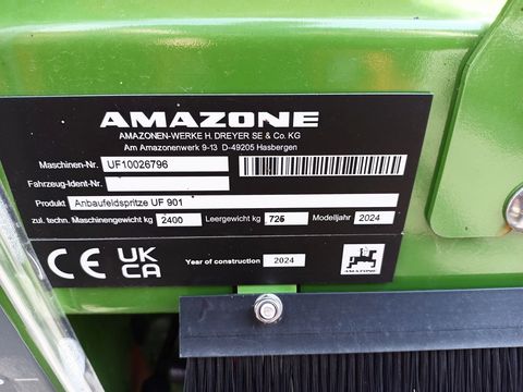 Amazone UF 901 Feldspritze 