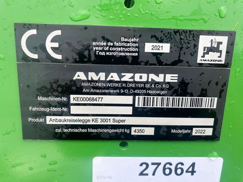 Amazone KE 3001 Super Kreiselegge