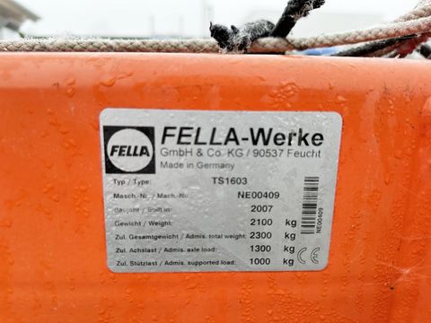Fella TS 1603 Doppelschwader