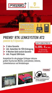 FJDynamics Premo+ AT2 RTK-Lenksystem