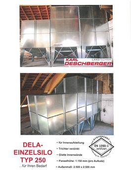 Sonstige DeLa Einzelsilo Typ 250 