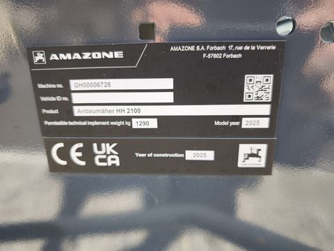 Amazone HH 2100 S Horsehopper