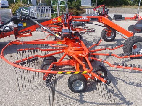 Kuhn GA 7631 2-Kreisel-Mittelschwader