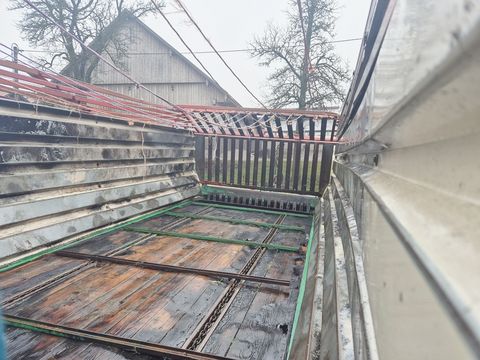 Steyr Hamster 8025 Ladewagen 