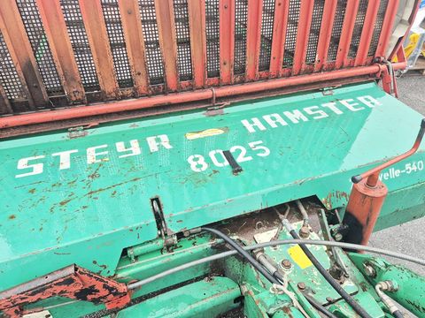 Steyr Hamster 8025 Ladewagen 