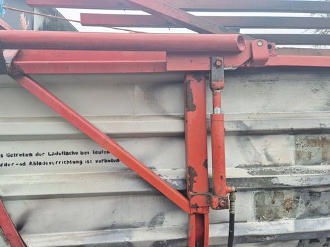 Steyr Hamster 8025 Ladewagen 